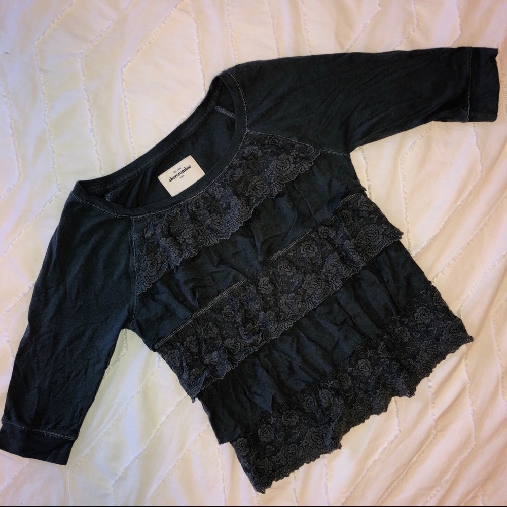 ABERCROMBIE KIDS: size xl top